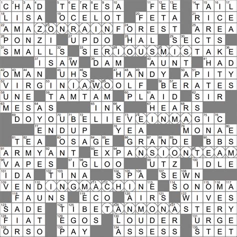 Large chau gong crossword clue - Large chau gong Crossword Clue; Insurance giant bailed out in 2008 Crossword Clue; Chihuahua neighbor Crossword Clue; The P of S&P 500 Crossword Clue; Paper version of an online publication, informally Crossword Clue; Show more Show less Recurrent Clues. Long Ride ...